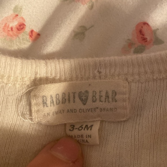 Footie pajamas ORGANIC COTTON Rabbit & Bear - Picture 2 of 2